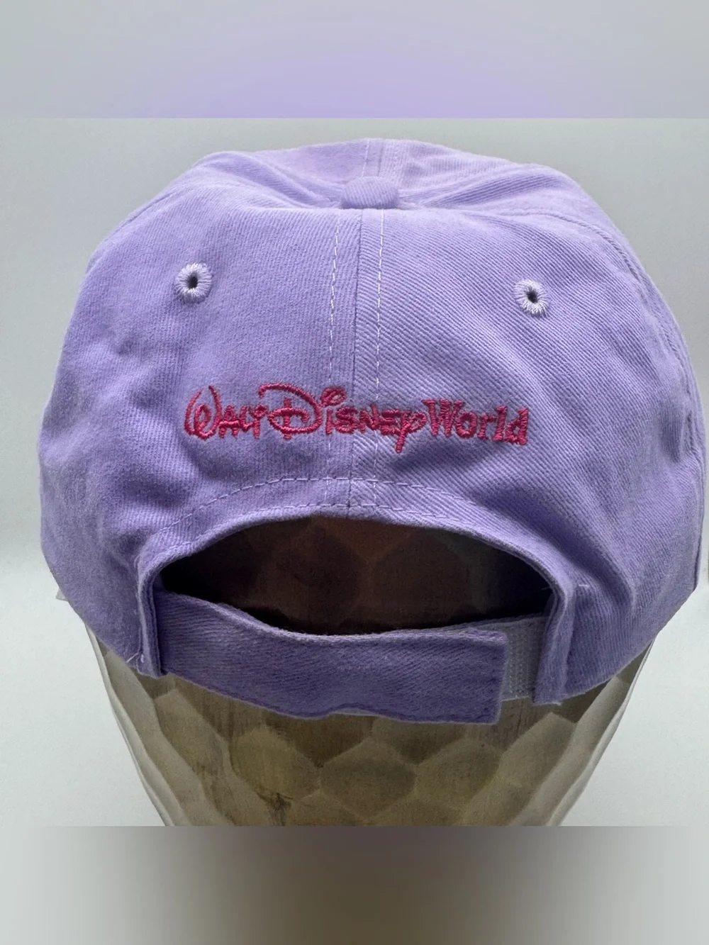 Disney Parks Princess Jeweled Rhinestone Purple Youth Hat Baseball Cap Adjustabl